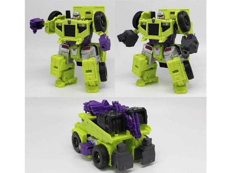 Titan Devastator Transforms with Perfect Effect PC-06 and PC-07 